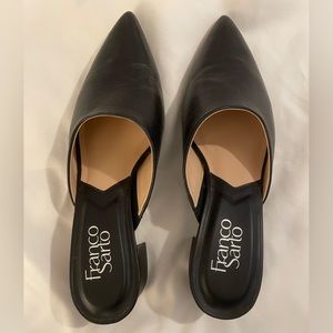 Sarto by Franco Sarto Mules. Black. 7 1/2 M